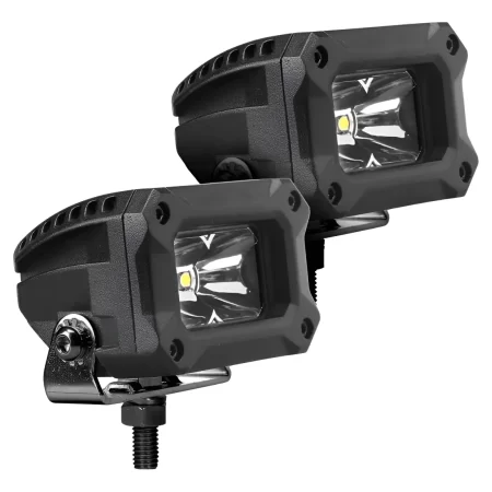 Faro De Luz Led Rectangular Gr Bright Series De 2 Leds Spot