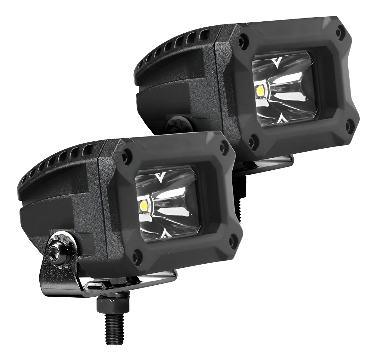 Faro De Luz Led Rectangular Gr Bright Series De 2 Leds Spot - Image 1