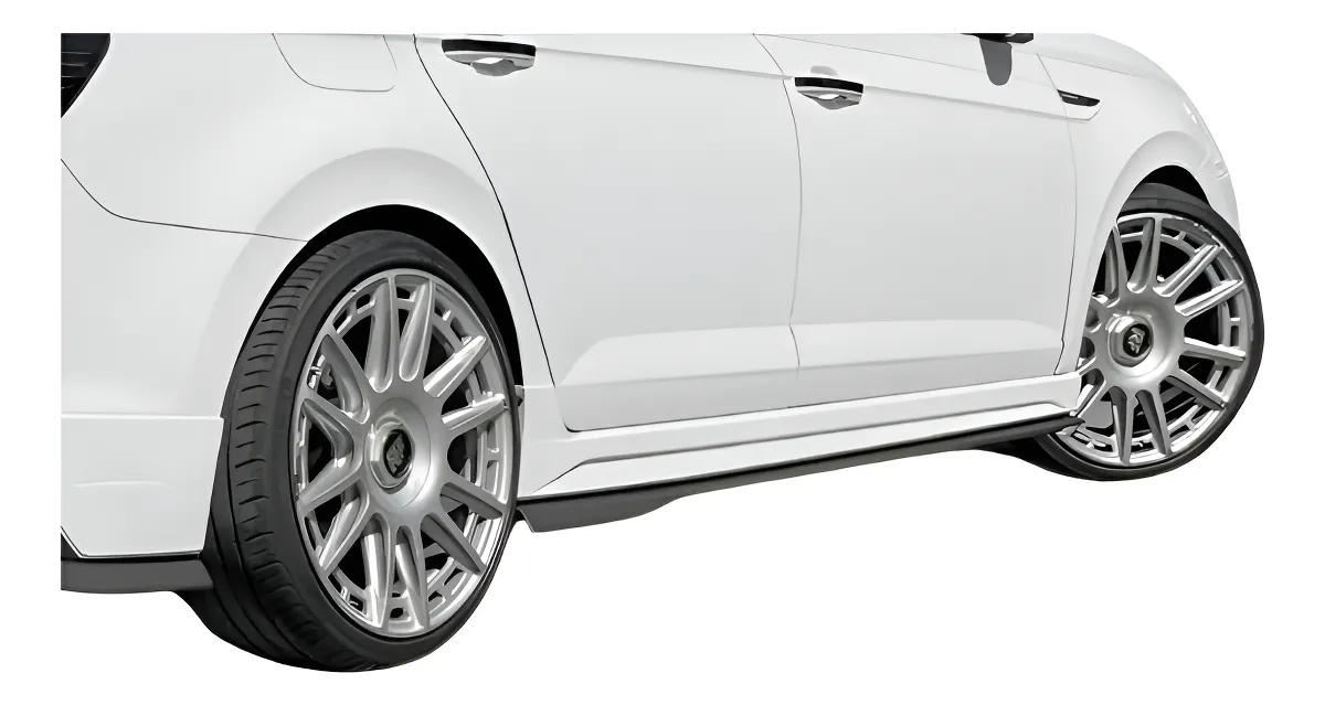 Faldones Laterales Estribos Airdesign Vw Virtus 2020-2025 - Image 1