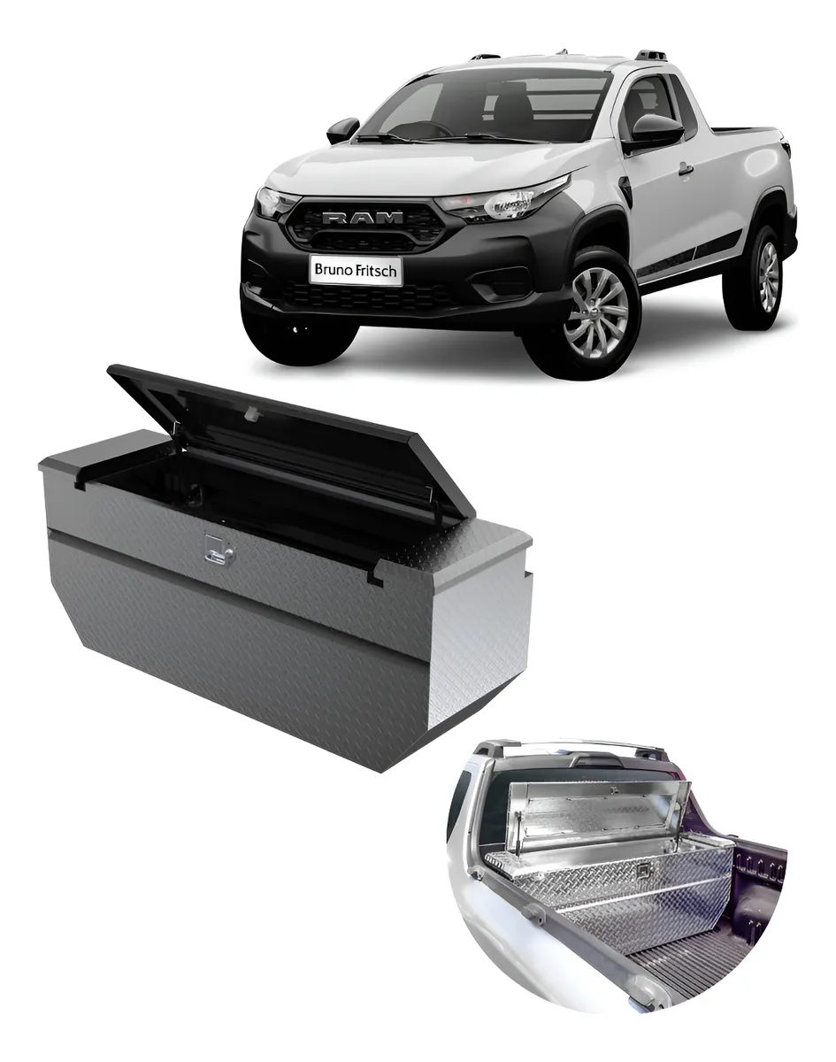 Caja Herrmientas Ram 700 2010-2024 C/laterales Fijos Cab/s - Image 1