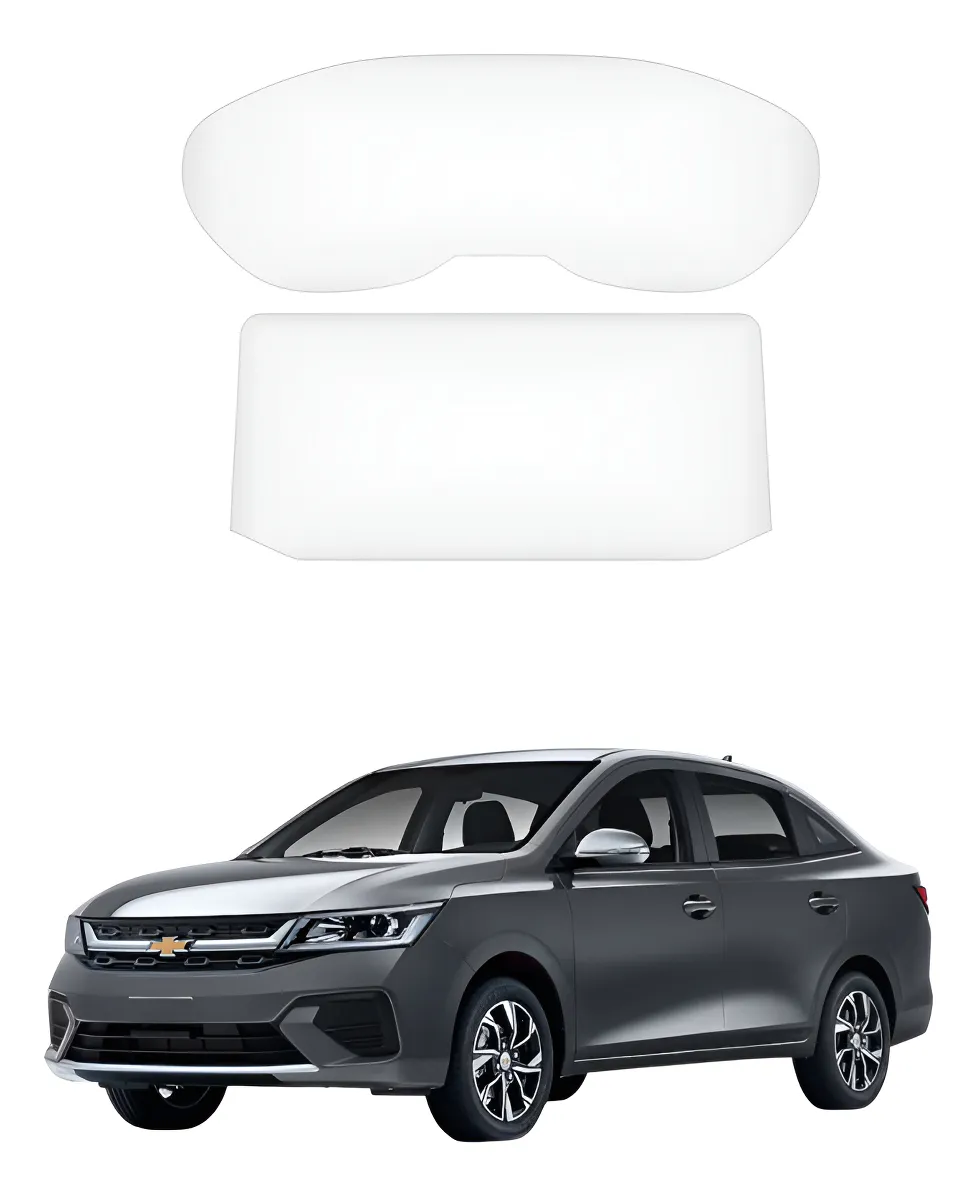 Proteccion Ppf Pantalla Y Cluster Chevrolet Aveo 2025 - Image 1