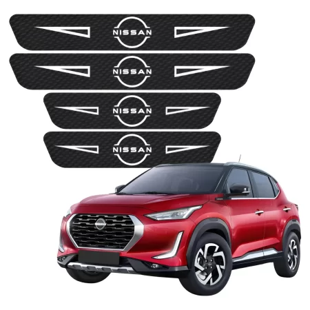 Proteccion De Estribos Fibra De Carbono Nissan Genericos 2