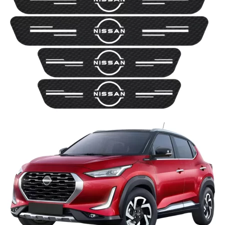 Proteccion De Estribos Fibra De Carbono Nissan Genericos 3