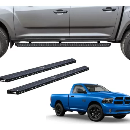 Estribos Bronx 4xr Para Dodge Ram 2009-2023 Cabina Sencilla