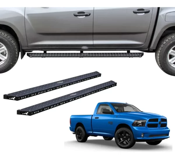 Estribos Bronx 4xr Para Dodge Ram 2009-2023 Cabina Sencilla