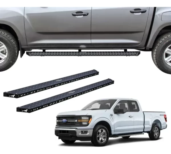 Estribos Bronx 4xr Para Ford Lobo / F150 2015-2024 Doble Cab