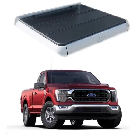 Tapa Cubre Batea Hard 3 Fold Ford Lobo 2015 - 2022 Cab Sen