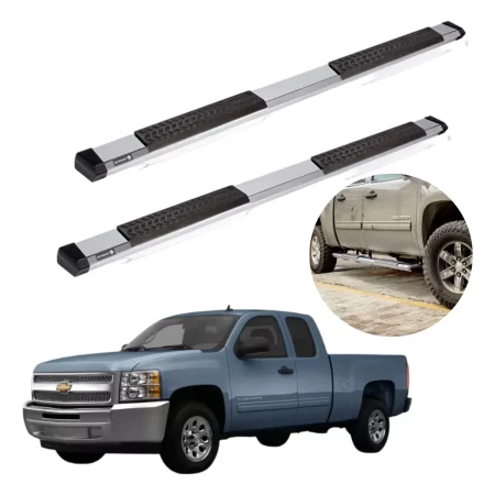 Estribos Serie 500 Para Cheyenne 2007 - 2013 Doble Cabina