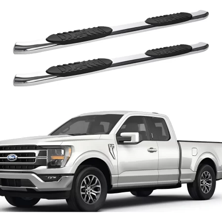 Estribos Widesider Inoxidables Ford Lobo F150 2015 - 2022