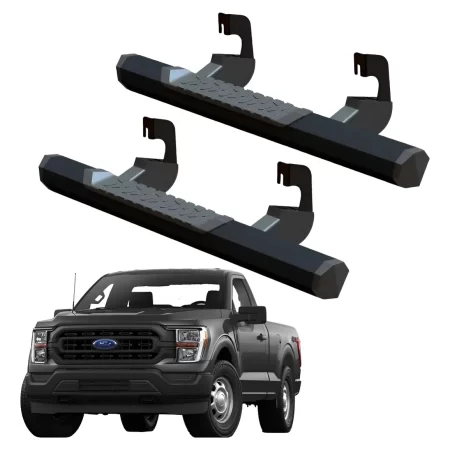 Estribos Serie 700 Para Lobo F150 2015 - 2023 Cabina Regular