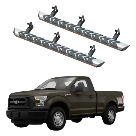 Estribos Serie 900 Ford F150 Lobo Cabina Y Media 2015 - 2022