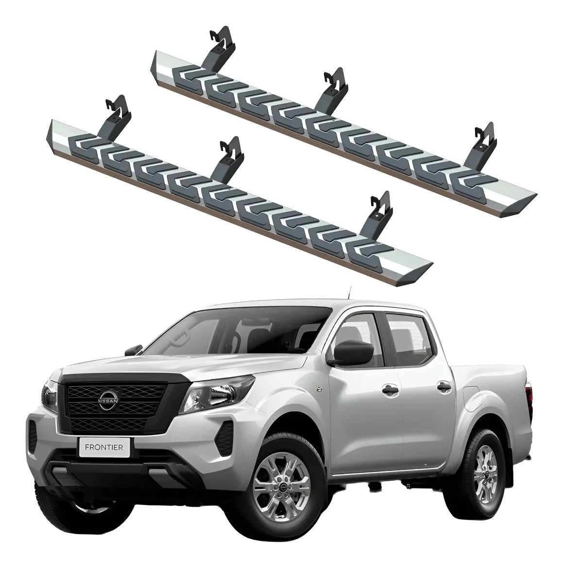 Estribos Serie 900 Para Nissan Np300 Frontier 2016 - 2023 - Image 1