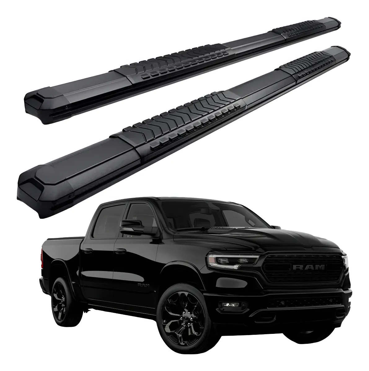 Estribos Serie 400 Acero Para Ram 1500 Limited 2019 - 2023 - Image 1