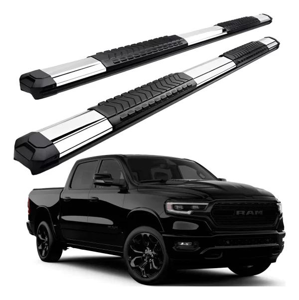 Estribos Serie 400 Inoxidables Ram 1500 Limited 2019 - 2023