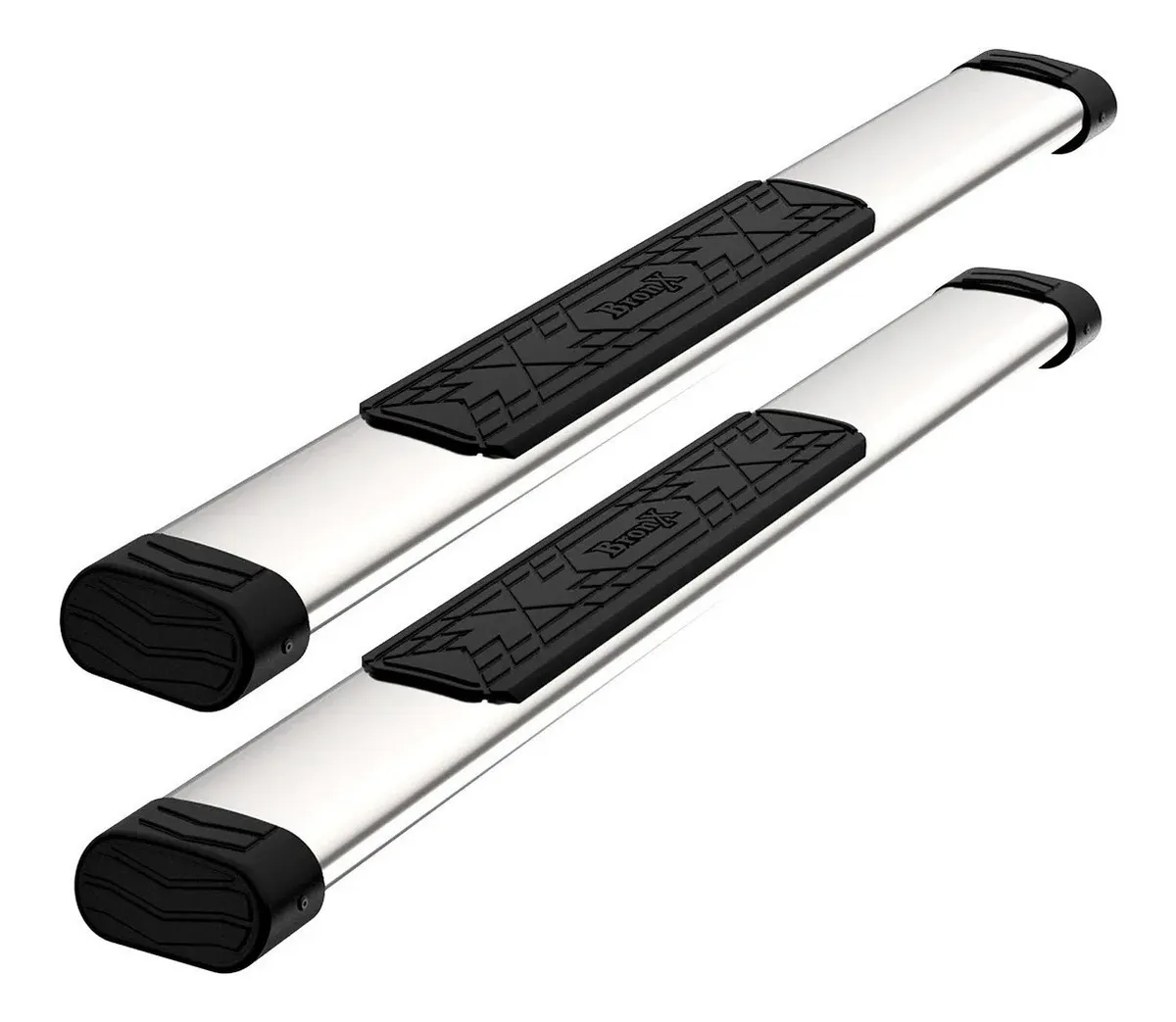 Estribos Bronx Toyota Hilux Cabina Sencilla 2013-2015 Cromo - Image 1