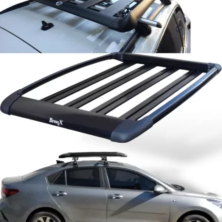 Canastilla Portaequipaje Bronx Aluminio Mediana 1m X 1.48m