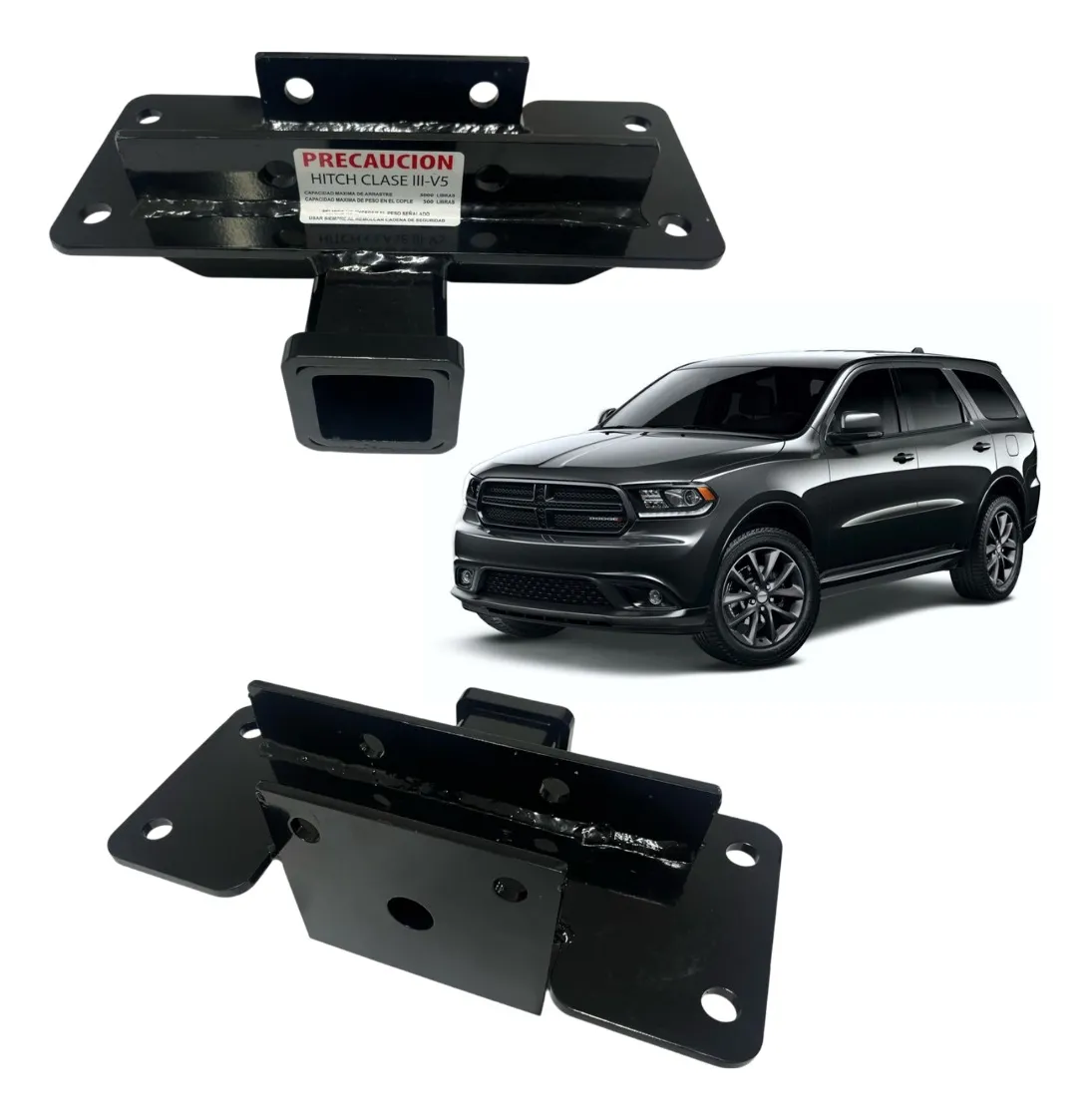 Tirón Arrastre Jalon Dodge Durango 2004-2010 Negro - Image 1