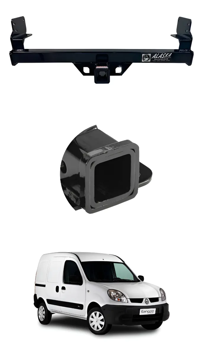 Tirón Jalón De Arrastre Renault Kangoo 2004-2018 Negro - Image 1