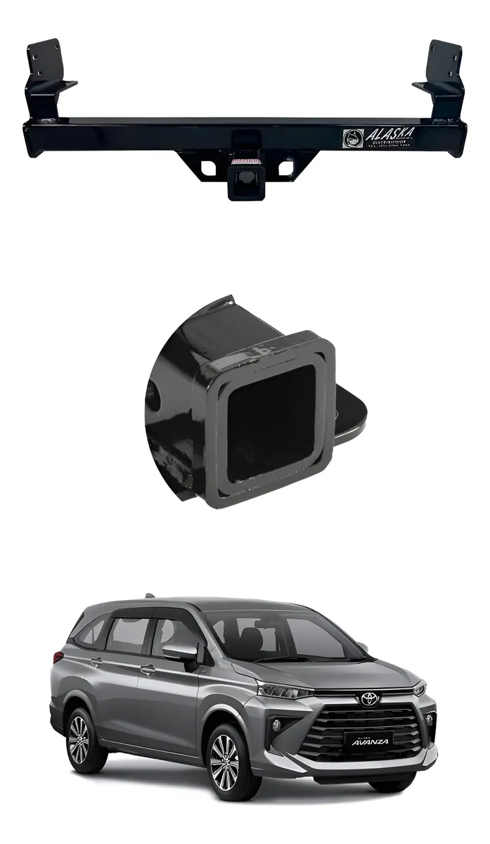 Tirón Jalón De Arrastre Toyota Avanza 2010-2021 Negro - Image 1