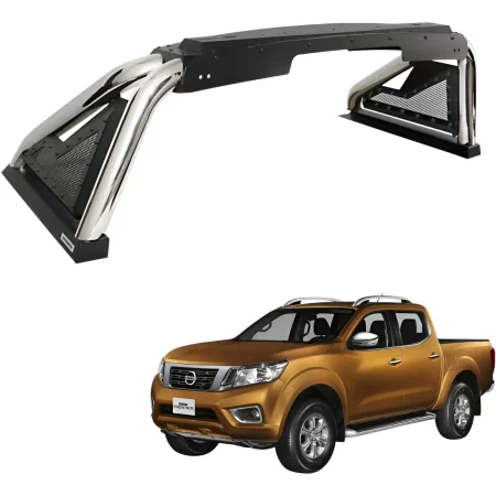 Roll Bar Np300 Frontier 16-2023 Inox Go Rhino Sport Bar 2.0
