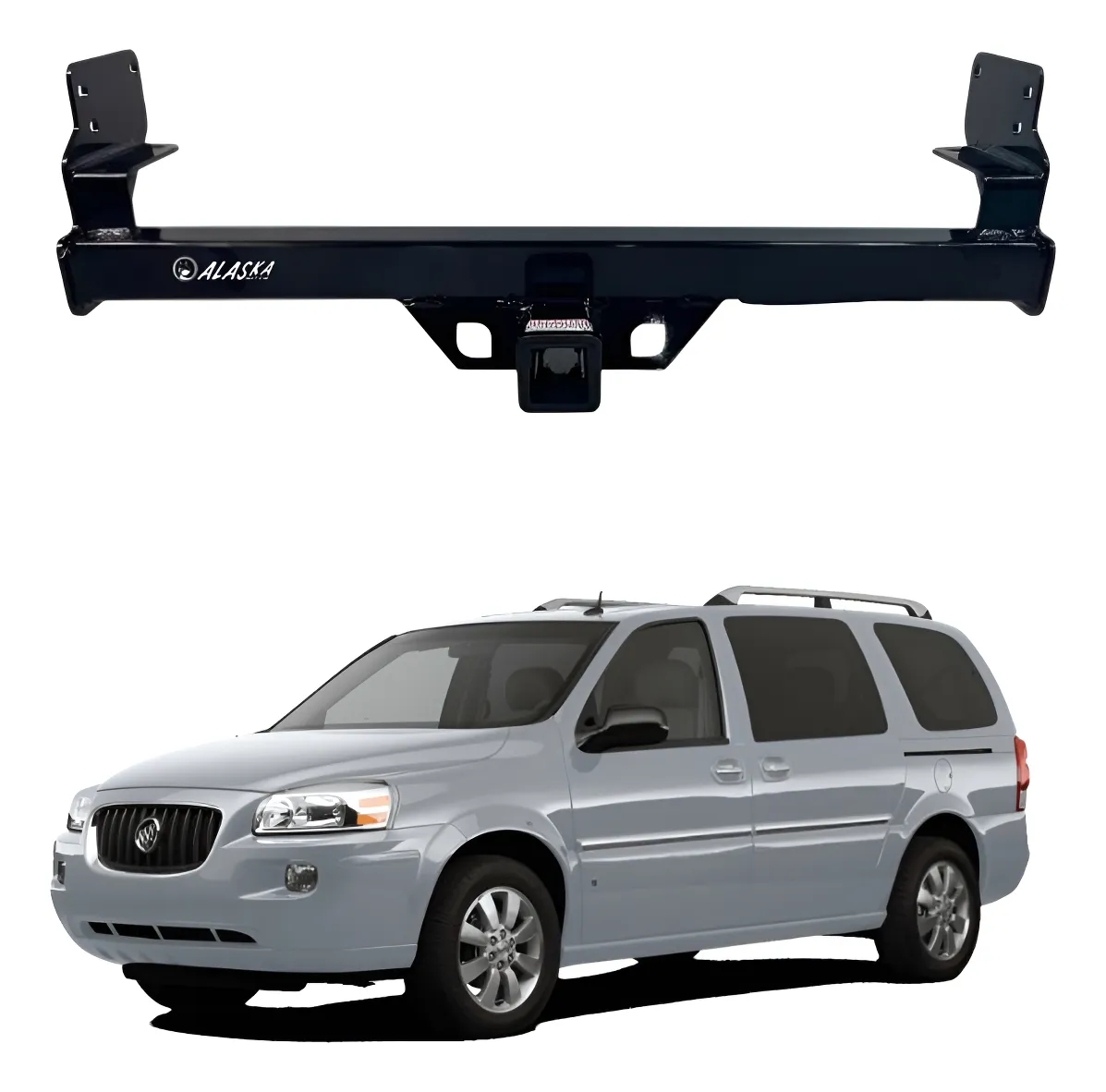 Tiron De Enganche Remolque Buick Terraza 2005-2007 Negro - Image 1