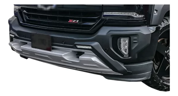 Bumper Delantero Con Led Airdesign Chevrolet Silverado 16-18