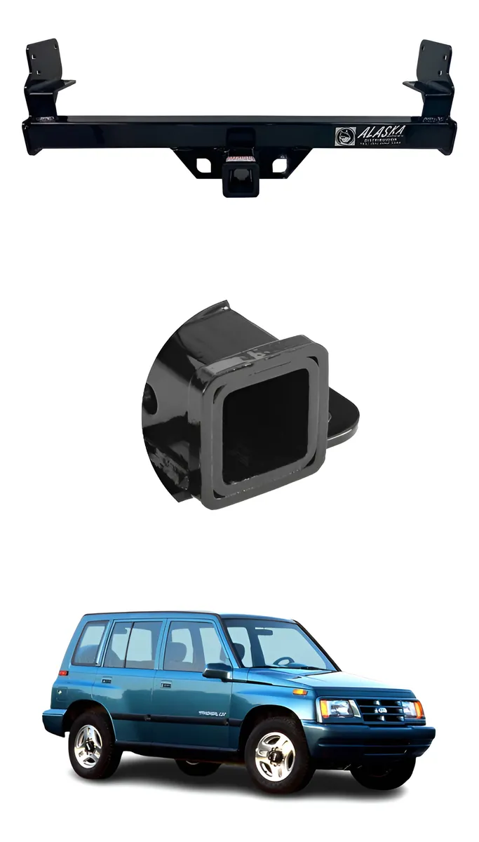 Tirón Jalón Enganche Geo Tracker 4 Puertas 1989-1998 Negro - Image 1