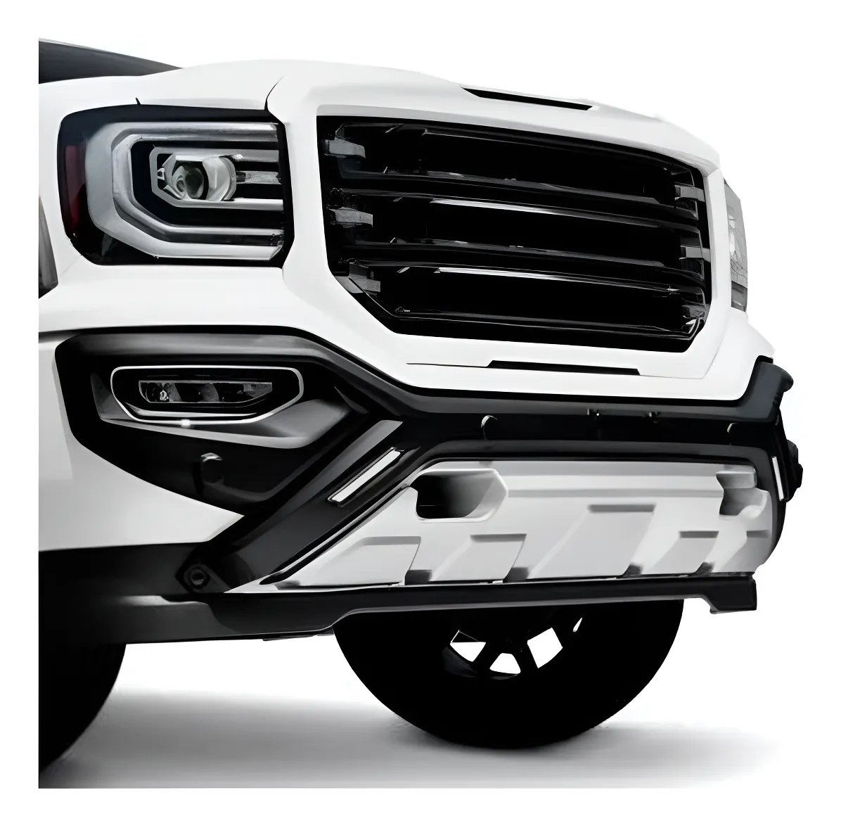 Bumper Delantero Con Led Drl Airdesign Gmc Sierra 2016-2018 - Image 1