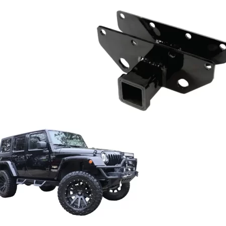 Tirón De Enganche Jeep Wrangler Jk 2007-2018 Negro