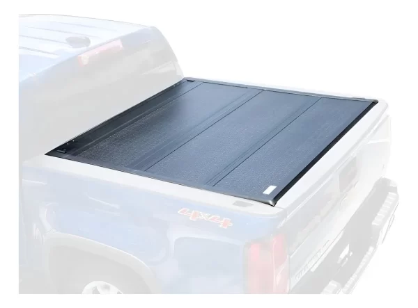 Tapa Cubre Batea 4 Secciones Aluminio Silverado 2014-2018