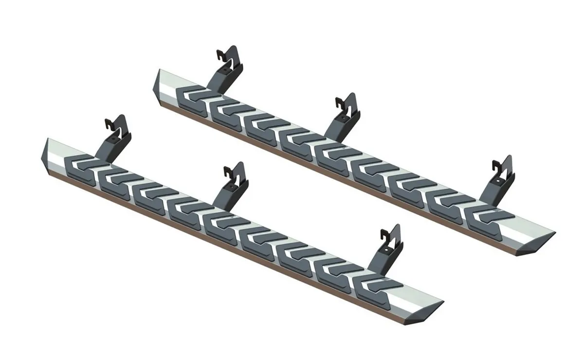 Estribo Escalón Ram 1500 2009-2018 Cromo Serie 900 D.c. - Image 1