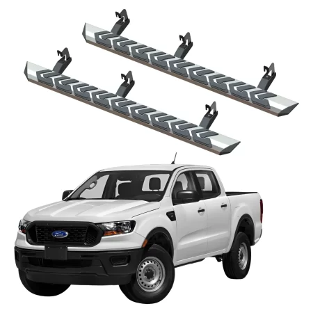 Estribos Serie 900 Para Ford Ranger 2016 - 2022 Doble Cabina