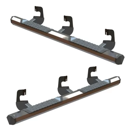 Par De Estribos Serie 700 Nissan Np300 2016 Doble Cabina Cro