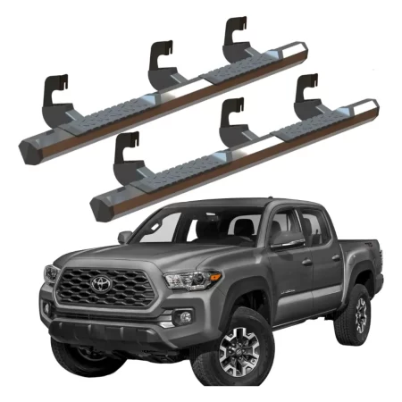 Estribos Serie 700 Toyota Tacoma 2005 - 2023 Doble Cabina