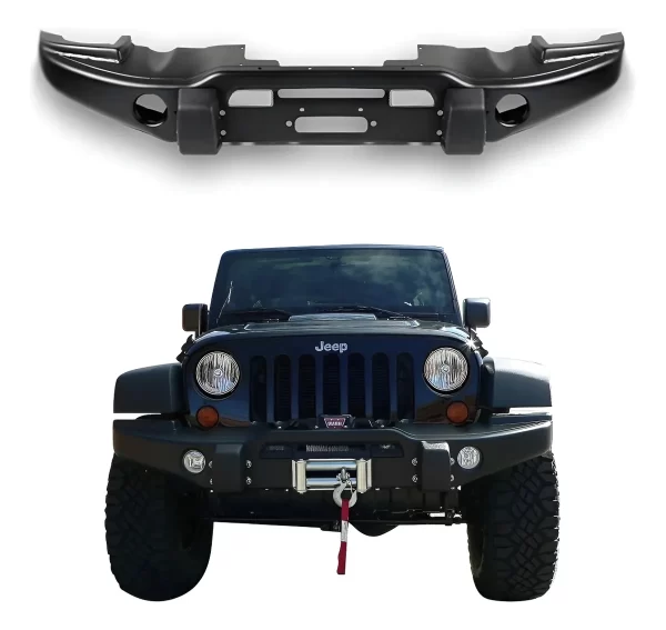 Defensa Delantera C/bullbar Jeep Jk 2007-2018 Con Base Winch