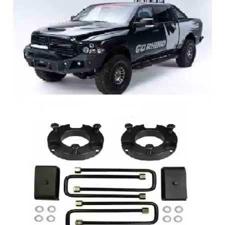 Level Kit De 3  Delantero 2  Trasero Dodge Ram 2009-2018 4x4