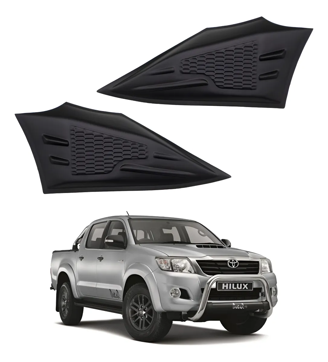 Toma De Aire Simulada Lateral Toyota Hilux Revo 2015-2019 - Image 1