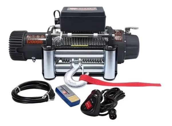 Winch Electrico Remolque Off Road  12000 Lbs Freno Automatic
