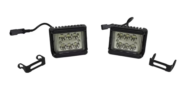 Faros Duallys Luz Led De 4 Con Laterales Y Montajes