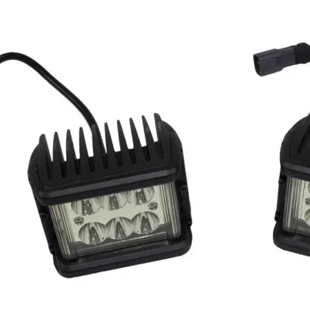 Faros Duallys Luz Led De 4 Con Laterales Y Montajes