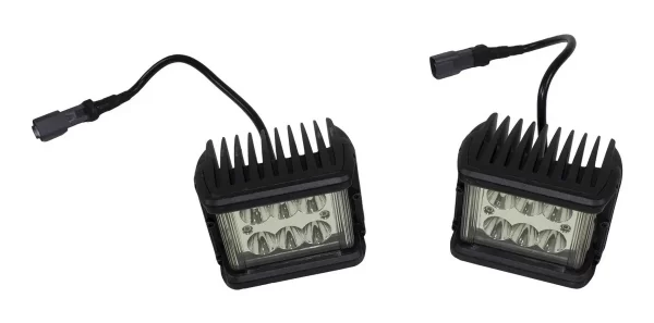 Faros Duallys Luz Led De 4 Con Laterales Y Montajes