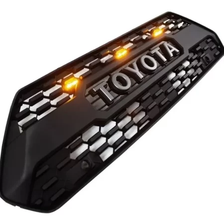 Parrilla Tipo Trd Con Luz Led Para Toyota Rav4 2019-2020