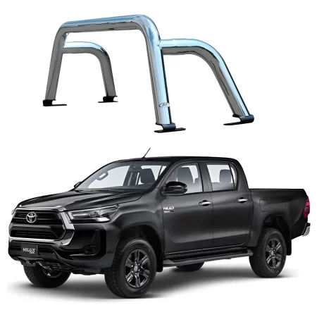 Roll Bar Pasamanos Toyota Hilux 2016 - 2021 Sport Antivuelco
