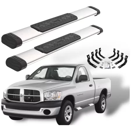 Estribos Bronx Dodge Ram Cabina Sencilla 2009 - 2019 Cromo