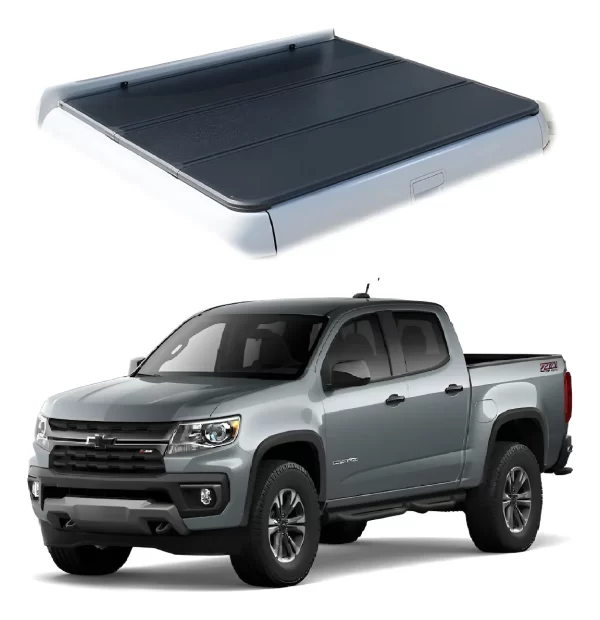 Tapa Cubre Batea Hard 3 Fold Chevrolet Colorado 2016 - 2022