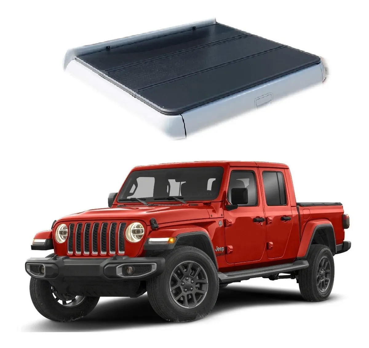 Tapa Cubre Batea Hard 3 Fold Jeep Gladiator 2019 - 2022 - Image 1