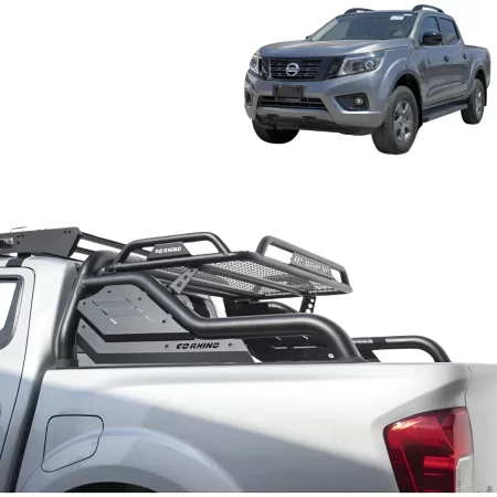 Roll Bar Cargo C/ Canastilla Nissan Np300 2016 2024 Go Rhino