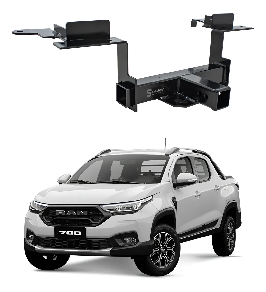 Tiron De Arrastre Mitsubishi L200 2020 - 2022 Diesel Solden - Image 1