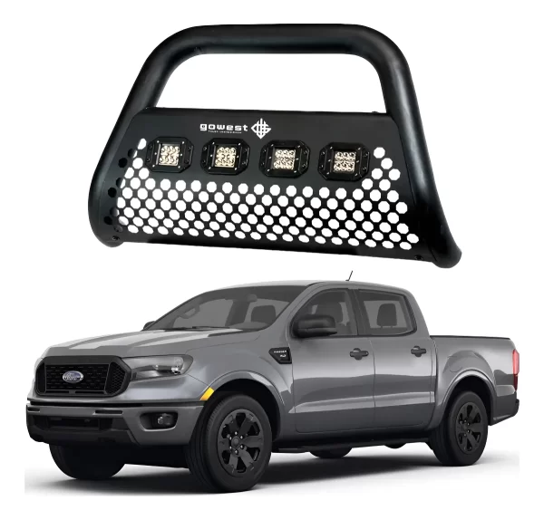 Burrera Tumbaburros Ultra Bar 4 Faros Ford Ranger 2013-2022