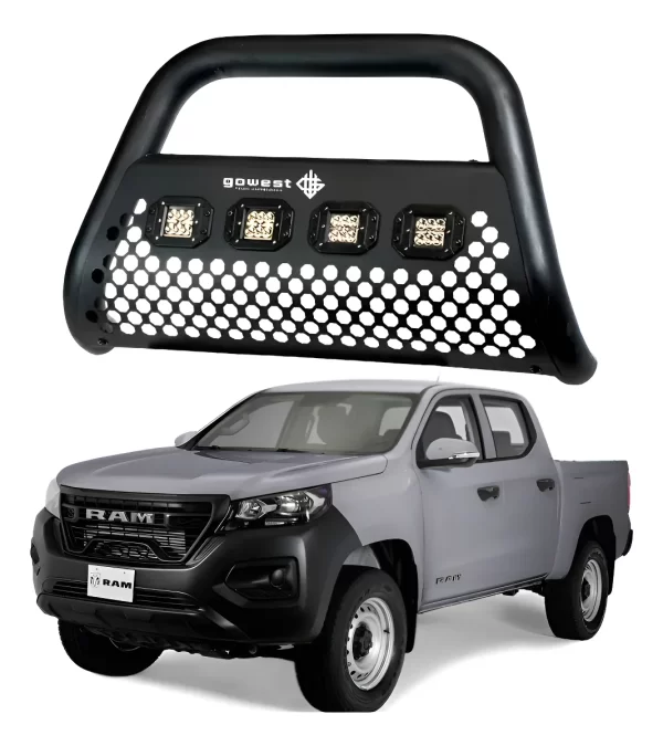 Burrera Ultra Bar Para 4 Faros Compatible Con Ram 1200 2025